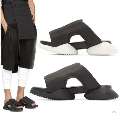 Фото Шлепанцы мужские летние пляжные модная повседневная обувь брендовые сланцы