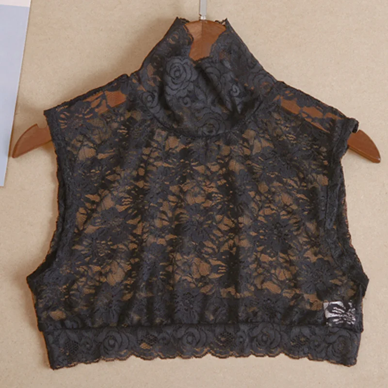 Tops Pullover Jumper spring autumn inside Splice wooden ear collar High collar false collar female summer wild Blouse Ladies
Tops Pullover Jumper spring autumn inside Splice wooden ear collar High collar false collar female summer wild Blouse Ladies