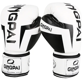 Good Quality Black adult kick boxing gloves muay thai luva de boxe Training fighting men women boxing gloves Grappling MMA glove
Good Quality Black adult kick boxing gloves muay thai luva de boxe Training fighting men women boxing gloves Grappling MMA glove