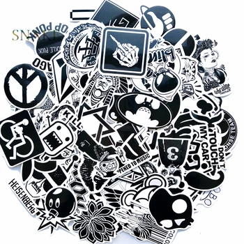 120PCS/Set Black and White Sticker Snowboard Car Styling Sleigh Box Luggage Fridge Toy Vinyl Decal Home decor DIY Cool Stickers
120PCS/Set Black and White Sticker Snowboard Car Styling Sleigh Box Luggage Fridge Toy Vinyl Decal Home decor DIY Cool Stickers