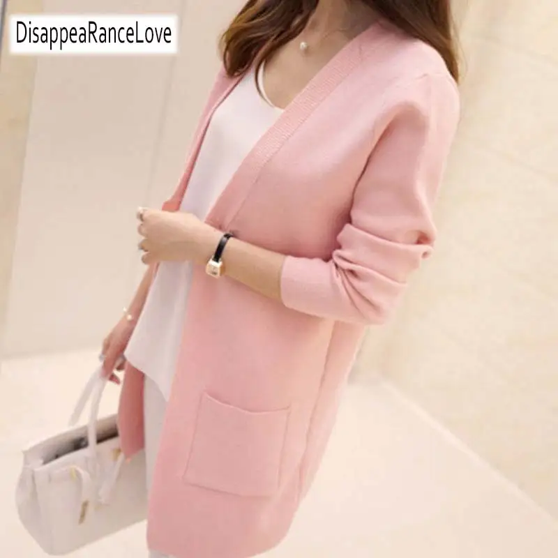 2019 New Fashion Autumn Winter Women Sweater Long Cardigan Long Sleeve Sweater Loose Knitted Cardigan female Sweaters Long Coat
2019 New Fashion Autumn Winter Women Sweater Long Cardigan Long Sleeve Sweater Loose Knitted Cardigan female Sweaters Long Coat