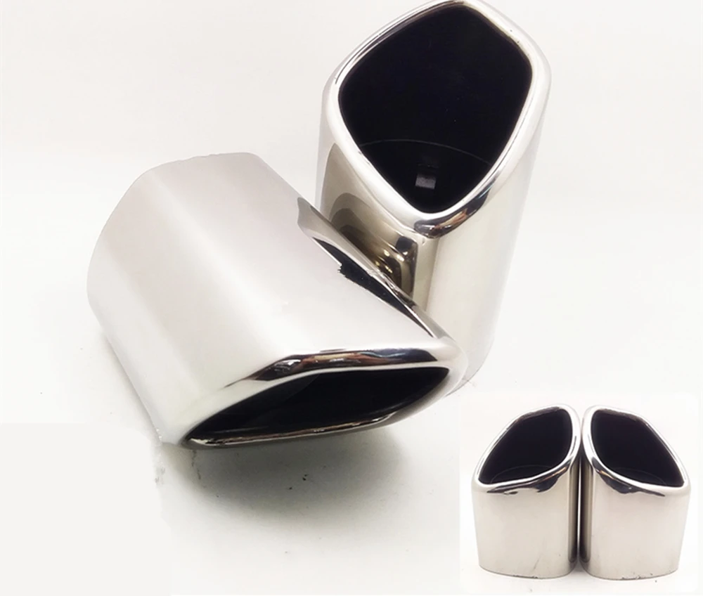 For Volvo XC60/S60 Car auto Exhaust Muffler Tip Pipe Chrome Stainless Steel Trim Modified Car Rear Throat Liner Accessories 2pc
For Volvo XC60/S60 Car auto Exhaust Muffler Tip Pipe Chrome Stainless Steel Trim Modified Car Rear Throat Liner Accessories 2pc