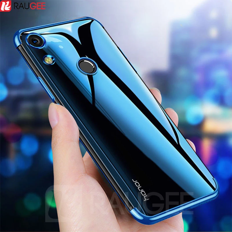 Силиконовый чехол для Huawei Honor 8a Pro противоударный прозрачный тонкий Чехол из ТПУ Y6