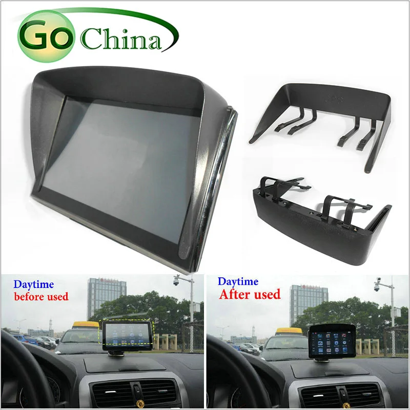 

iaotuGo 7 inch GPS universal sunshade for car GPS vehicle navigator GPS accessories For 7" GPS Navigator