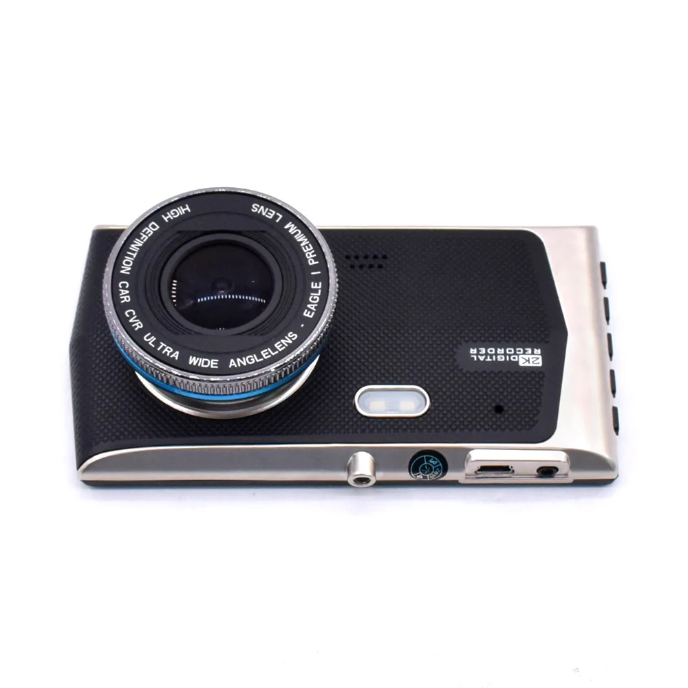 4-inch HD Touch Car DVR Camera Dual Lens Video Rear Mirror View Full HD 170° Wide-angle Night Vision Driving Recorder
4-inch HD Touch Car DVR Camera Dual Lens Video Rear Mirror View Full HD 170° Wide-angle Night Vision Driving Recorder