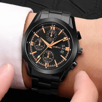 Hot Brand Mens Watches Luxury Quartz Business Casual Men's Stainless Steel Quartz Analog Date Wrist Watch Sport Watches Gifts
Hot Brand Mens Watches Luxury Quartz Business Casual Men's Stainless Steel Quartz Analog Date Wrist Watch Sport Watches Gifts