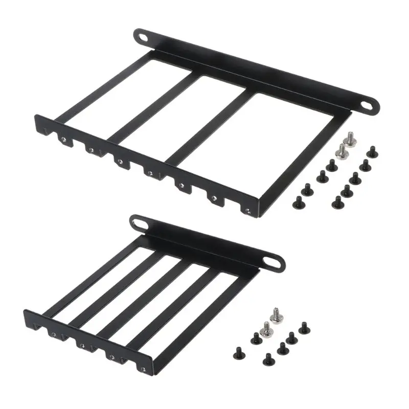 Metal Graphics VGA Card Holder Aluminum Alloy VGA Bracket Graphics Card Front Side Converted Support with 4/7 Holes C26
Metal Graphics VGA Card Holder Aluminum Alloy VGA Bracket Graphics Card Front Side Converted Support with 4/7 Holes C26