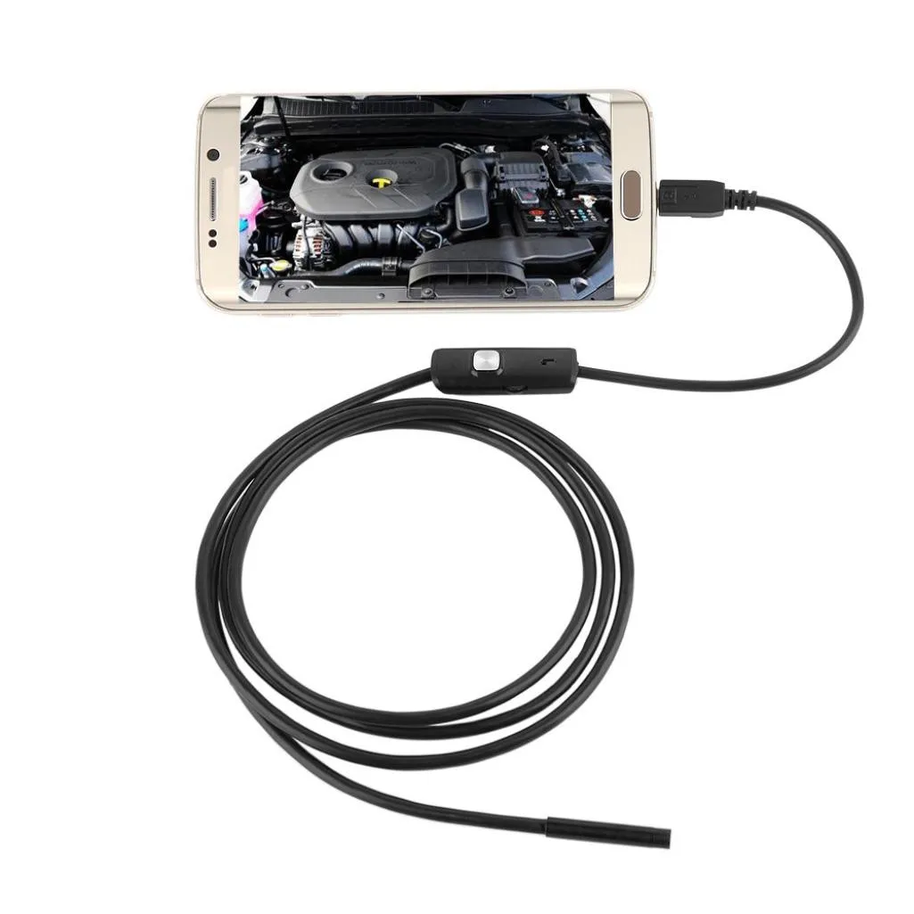Webcams 6 LED Waterproof 3.5M 7mm Lens Endoscope Inspection Camera For Android Phone#5$
Webcams 6 LED Waterproof 3.5M 7mm Lens Endoscope Inspection Camera For Android Phone#5$