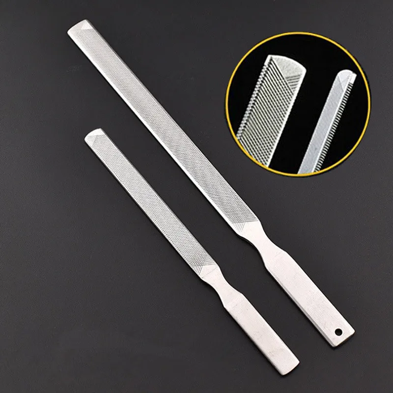 1PC New Portable Stainless Steel Professional Nail File Double Sides Thick Nails Pedicure Manicure Tools
1PC New Portable Stainless Steel Professional Nail File Double Sides Thick Nails Pedicure Manicure Tools