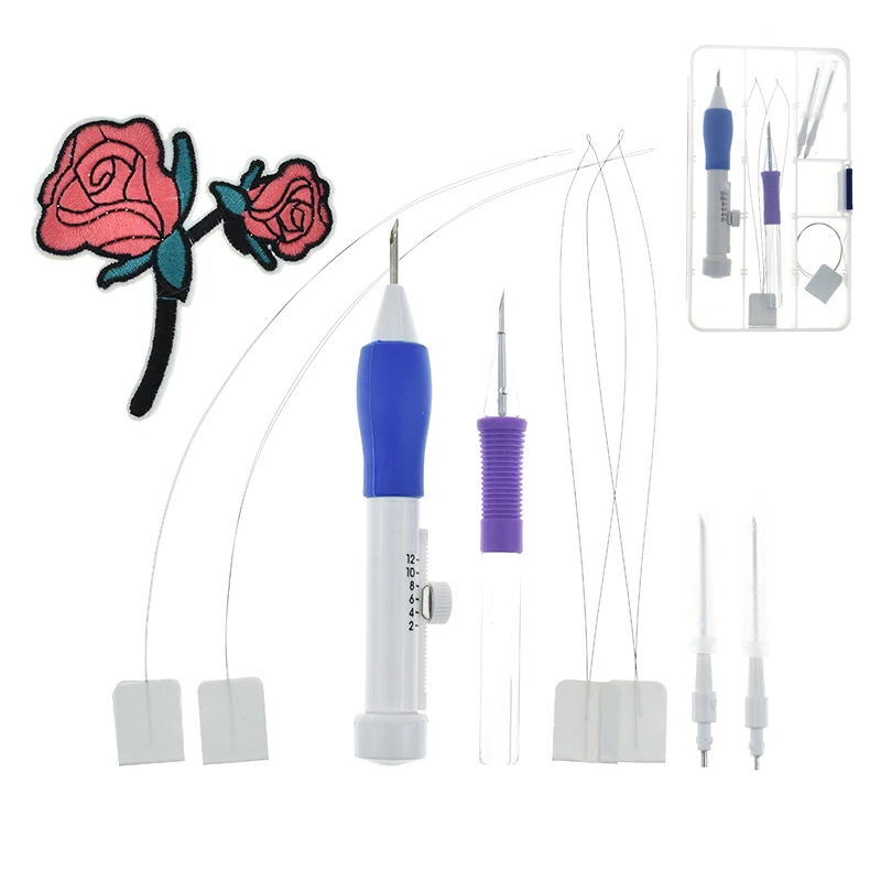 Fashion Embroidery Pen Embroidery Stitching Punch Needle With Embroidered Pattern Punch Needle Set For Women Mom DIY Sewing Tool
Fashion Embroidery Pen Embroidery Stitching Punch Needle With Embroidered Pattern Punch Needle Set For Women Mom DIY Sewing Tool