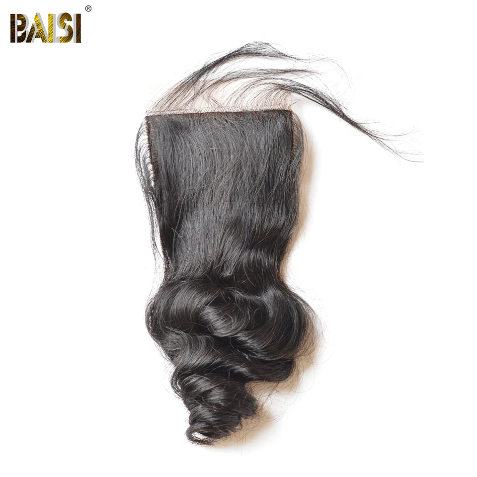 BAISI Hair Brazilian Virgin Hair Silk Base Closure 4x4 Loose Wave Silk Closure 100% Human Hair
BAISI Hair Brazilian Virgin Hair Silk Base Closure 4x4 Loose Wave Silk Closure 100% Human Hair