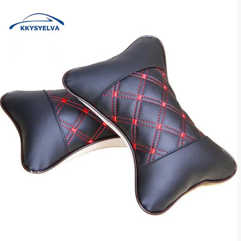 KKYSYELVA Black Auto Car Headrest Pillow Leather Pillows Car Covers Car neck cushion Car neck Support Interior Accessories
KKYSYELVA Black Auto Car Headrest Pillow Leather Pillows Car Covers Car neck cushion Car neck Support Interior Accessories