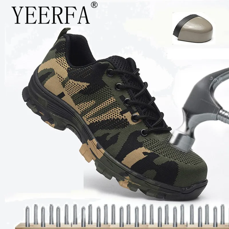 Big Size 36-46 Unisex Safety Shoes Men Work Boots Camouflage Steel Toe Boots Men Outdoor Work Shoes Air Mesh Safety Boots
Big Size 36-46 Unisex Safety Shoes Men Work Boots Camouflage Steel Toe Boots Men Outdoor Work Shoes Air Mesh Safety Boots