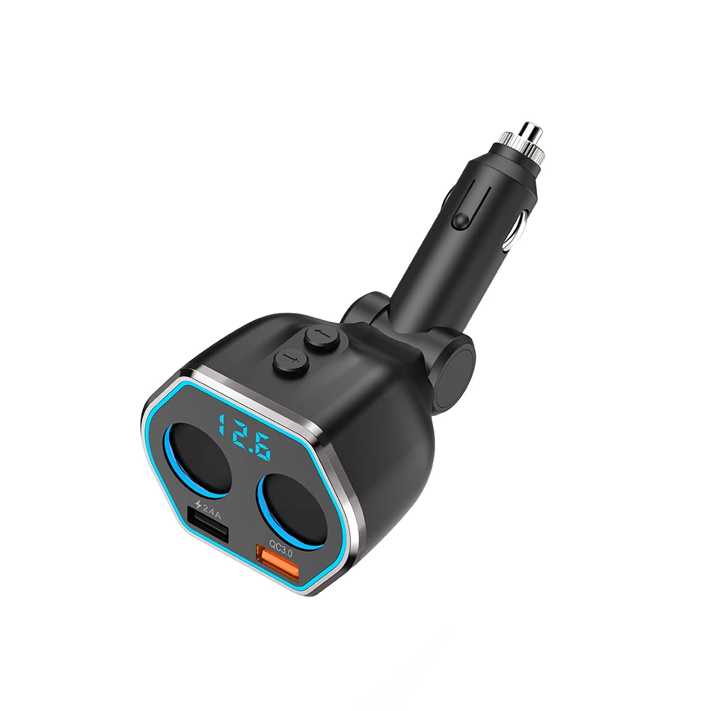 Car FM Transmitter Wireless Bluetooth Car MP3 Player 2 Cigarette Sockets MP3 Player Fast 5V/2.4A Dual USB Adapter phone charger
Car FM Transmitter Wireless Bluetooth Car MP3 Player 2 Cigarette Sockets MP3 Player Fast 5V/2.4A Dual USB Adapter phone charger