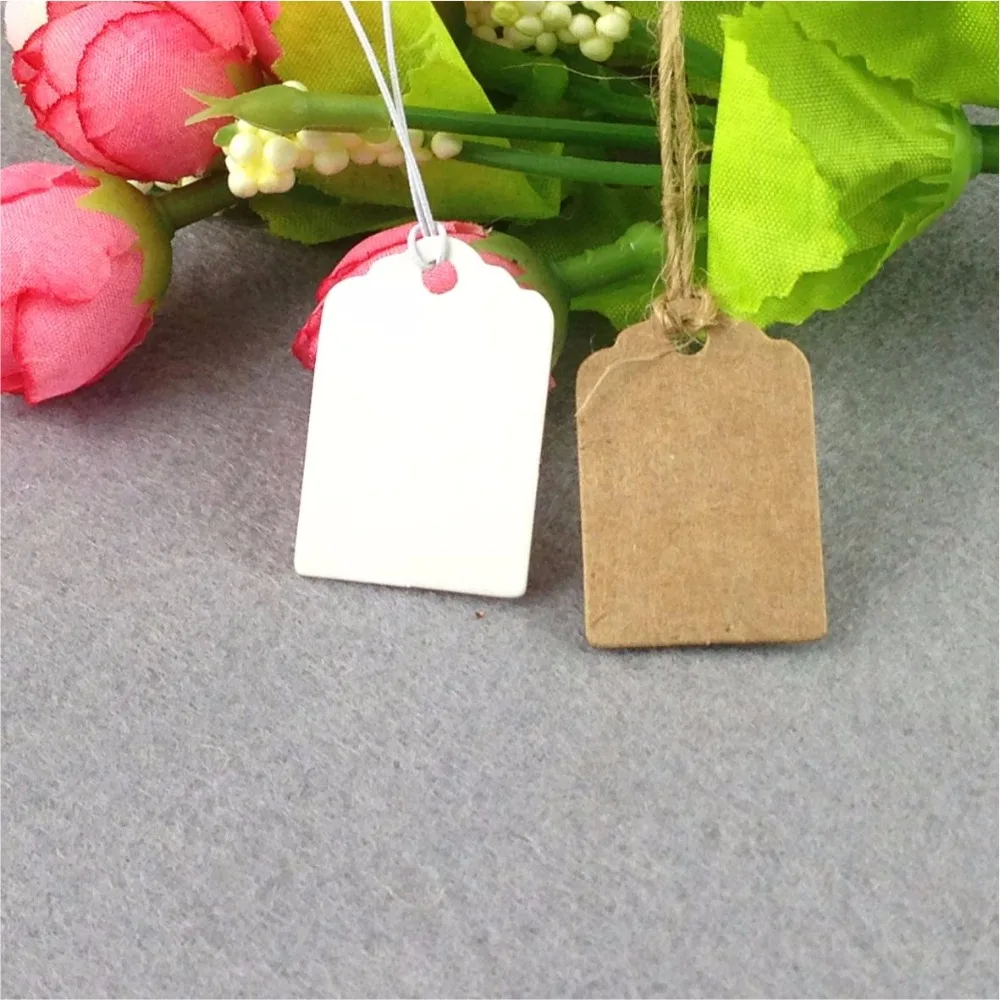3x2cm Brown/white Paper Tags Hemp rope Head Label Luggage Wedding tag 500pcs +500 String DIY Blank price Hang tag
3x2cm Brown/white Paper Tags Hemp rope Head Label Luggage Wedding tag 500pcs +500 String DIY Blank price Hang tag