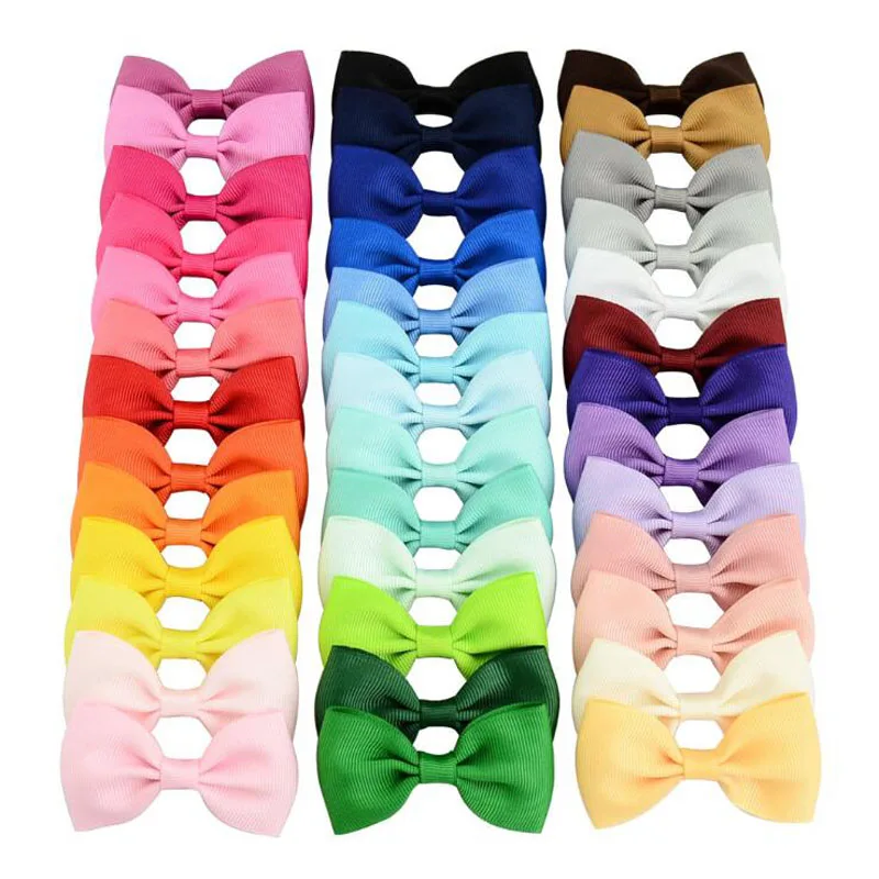 (40 pieces/lot) Wholesale 2.75 inch Ribbon Bow Hair Clips Girls Hair Accessories 40 Colors Handmade Baby Kids Bowknot Hairwear
(40 pieces/lot) Wholesale 2.75 inch Ribbon Bow Hair Clips Girls Hair Accessories 40 Colors Handmade Baby Kids Bowknot Hairwear