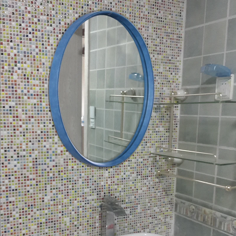 44cmx56cm Nordic Minimalist Bathroom Mirror European Bathroom Toilet Makeup Decoration Wall Hanging Mirror
44cmx56cm Nordic Minimalist Bathroom Mirror European Bathroom Toilet Makeup Decoration Wall Hanging Mirror