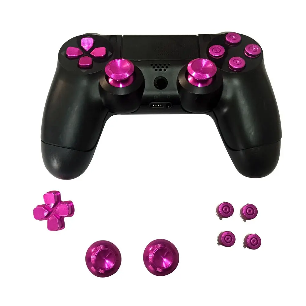 OURSTEAM Aluminum Thumb Stick Pink Game Metal Bullet Buttons For Play Station 4 Game Comtroller
OURSTEAM Aluminum Thumb Stick Pink Game Metal Bullet Buttons For Play Station 4 Game Comtroller