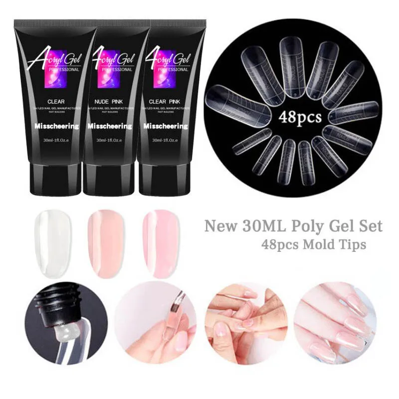 Poly Gel Kit Acrylic Builder Gel Nail Tips Nail Slice Nail Extension Soak Off UV LED Gel Nail Decorations T
Poly Gel Kit Acrylic Builder Gel Nail Tips Nail Slice Nail Extension Soak Off UV LED Gel Nail Decorations T