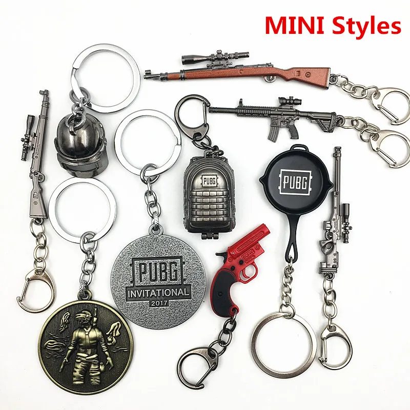 PUBG Cosplay Costume Keychain Movable Helmet Backpack Pan Alloy Model Key Chain llaveros 98K AWM Mini Pendant
PUBG Cosplay Costume Keychain Movable Helmet Backpack Pan Alloy Model Key Chain llaveros 98K AWM Mini Pendant