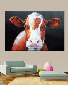 Cow Oil Painting (2)