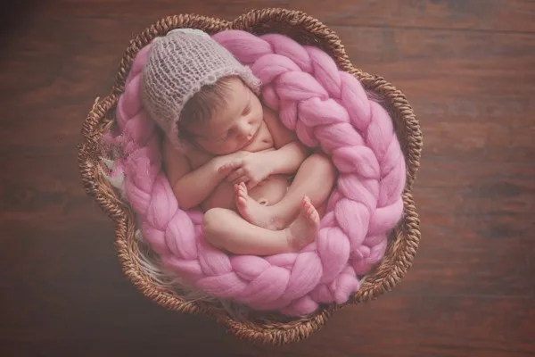 14 Colors Pure handmade Girl Boy Infant Newborn Baby Unisex Blanket twist Braided Wrapped Blanket Photography Props Bottoms
14 Colors Pure handmade Girl Boy Infant Newborn Baby Unisex Blanket twist Braided Wrapped Blanket Photography Props Bottoms