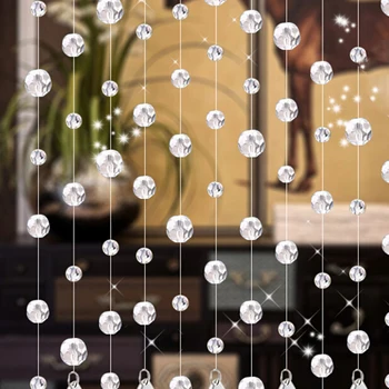 Crystal Glass Bead Curtain European Living Room Bedroom Crystal Bead Curtain Wedding Festival Party Crystal Beads Decor Curtain
Crystal Glass Bead Curtain European Living Room Bedroom Crystal Bead Curtain Wedding Festival Party Crystal Beads Decor Curtain