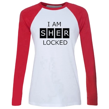 I Am Sher Locked sherlocked Sherlock Holmes winter wolf Luaka Bop Red Big Eye Gray Design Women's Lady Print T-Shirt Graphic Tee
I Am Sher Locked sherlocked Sherlock Holmes winter wolf Luaka Bop Red Big Eye Gray Design Women's Lady Print T-Shirt Graphic Tee