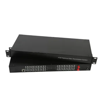 High Quality 32 Channel PCM Voice Telephone Fiber Optical Media Converter With Ethernet FC Single mode 20Km
High Quality 32 Channel PCM Voice Telephone Fiber Optical Media Converter With Ethernet FC Single mode 20Km