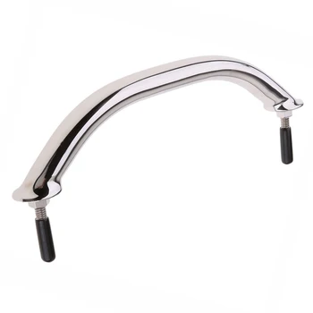 316 Stainless Steel Boat Polished Boat Marine Grab Handle Handrail fit for Bathroom Bathtub Handrail 300*25.4mm
316 Stainless Steel Boat Polished Boat Marine Grab Handle Handrail fit for Bathroom Bathtub Handrail 300*25.4mm