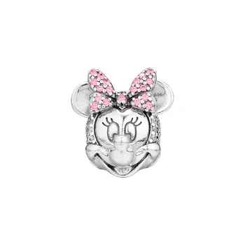 CKK Minnie Portrait Clip Beads Charms 925 Sterling Silver Jewelry Fits Original Bracelet Necklace Kralen Berloque Perles
CKK Minnie Portrait Clip Beads Charms 925 Sterling Silver Jewelry Fits Original Bracelet Necklace Kralen Berloque Perles