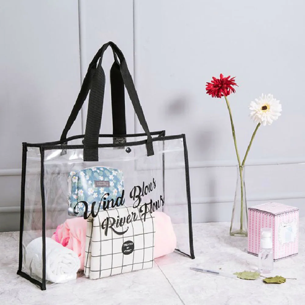 Clear PVC Waterproof Travel Storage Bag Makeup Toiletry Holder Wash Organizer Beach Bag
Clear PVC Waterproof Travel Storage Bag Makeup Toiletry Holder Wash Organizer Beach Bag