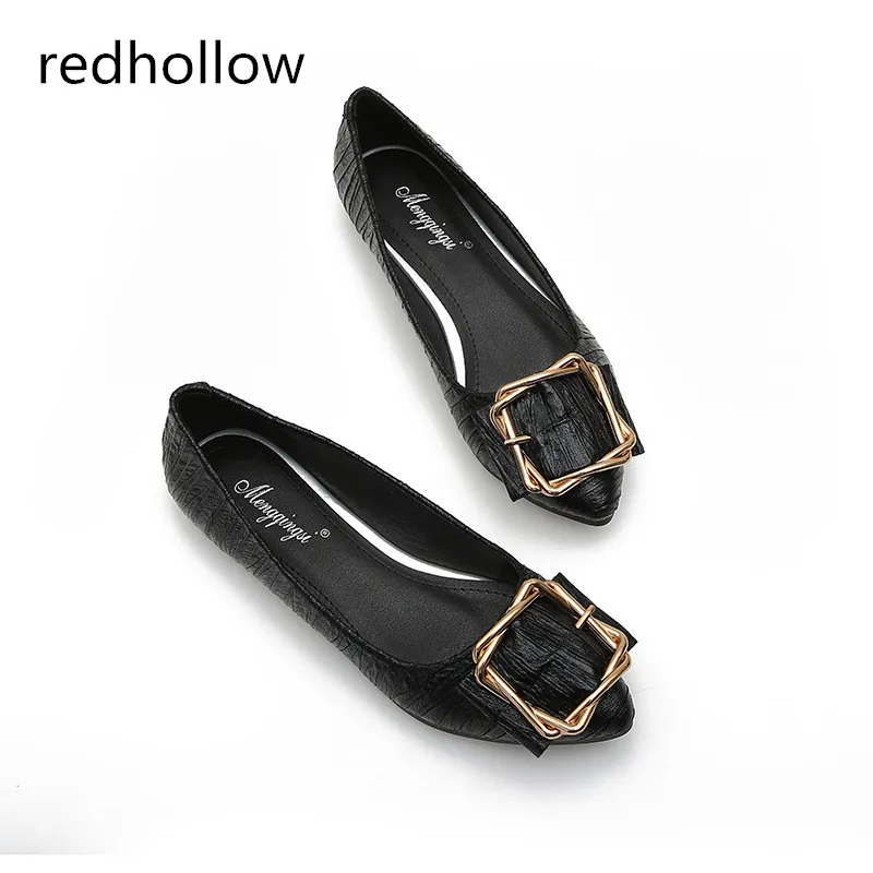 Women Casual Shoes Spring Lady Pointed Toe Flat Ballet Shallow Shoes Fashion Metal Decoration Loafers Slip On Shoes Plus Size 43
Women Casual Shoes Spring Lady Pointed Toe Flat Ballet Shallow Shoes Fashion Metal Decoration Loafers Slip On Shoes Plus Size 43