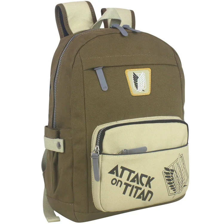 Free shipping Hot Attack on Titan cos Shingeki no Kyojin fashion canvas College winds man woman schoolbag Backpacks Leisure bags
Free shipping Hot Attack on Titan cos Shingeki no Kyojin fashion canvas College winds man woman schoolbag Backpacks Leisure bags