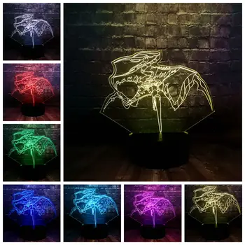 Free Shipping New 3D LED Acrylic Illusion RGB Movie Game of Throne Mother of Dragon 7 Color USB Table Mood Light Holiday Gift
Free Shipping New 3D LED Acrylic Illusion RGB Movie Game of Throne Mother of Dragon 7 Color USB Table Mood Light Holiday Gift