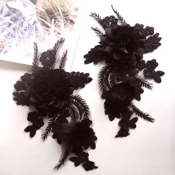 luxurious 10pcs (5pairs) Lace Applique Flower Sequin Lace Fabric Decoration For eiderdown Down coat
luxurious 10pcs (5pairs) Lace Applique Flower Sequin Lace Fabric Decoration For eiderdown Down coat