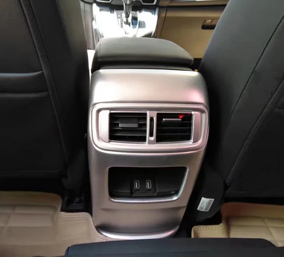 ABS Pearl Chrome Interior Rear Air-Condition Vent Outlet Cover Trim For Honda CR-V CRV 2017 2018 Car Accessories Stickers
ABS Pearl Chrome Interior Rear Air-Condition Vent Outlet Cover Trim For Honda CR-V CRV 2017 2018 Car Accessories Stickers