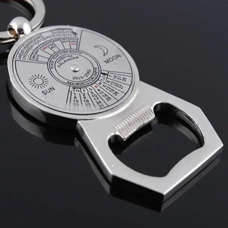 1X 50 Years Perpetual Calendar Bottle Opener Pendant Keychain Keyring Keyfob Free Shipping
1X 50 Years Perpetual Calendar Bottle Opener Pendant Keychain Keyring Keyfob Free Shipping