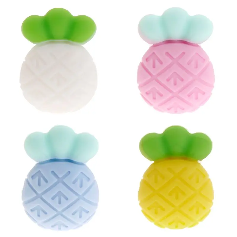 5 Pcs/Set Teether Silicone Beads Pineapple Cute Chew Bite Nursing Teething Colorful Bead DIY Necklace Bracelet Pendant Decor
5 Pcs/Set Teether Silicone Beads Pineapple Cute Chew Bite Nursing Teething Colorful Bead DIY Necklace Bracelet Pendant Decor