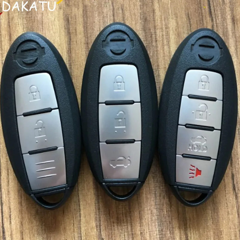 DAKATU 2018 New 2/3/3+1 button smart remote key shell for nissan Micra Xtrail Qashqal Juke Duke Navara Replacement Remote shell
DAKATU 2018 New 2/3/3+1 button smart remote key shell for nissan Micra Xtrail Qashqal Juke Duke Navara Replacement Remote shell