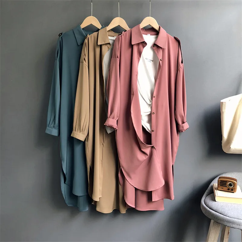 All Match Casual Long Blouse Shirt Women 2018 Autumn Women Long Sleeve Shirts Blouse High quality Wide Shouler loose Blouse Tops
All Match Casual Long Blouse Shirt Women 2018 Autumn Women Long Sleeve Shirts Blouse High quality Wide Shouler loose Blouse Tops