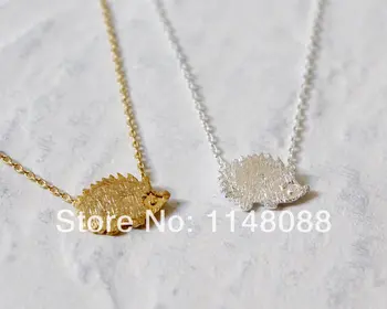 Fashion Gold Silver cute exquisite glitz small Hedgehog pendant Necklace jewelry for boys and girls gift
Fashion Gold Silver cute exquisite glitz small Hedgehog pendant Necklace jewelry for boys and girls gift