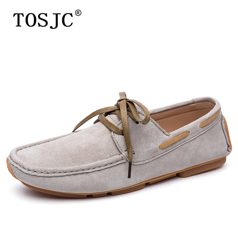 TOSJC Fashion Man Casual Flat Loafers Breathable Lace-up Boat Shoes High Quality Flats Moccasins for Men Cow Suede Driving Shoes
TOSJC Fashion Man Casual Flat Loafers Breathable Lace-up Boat Shoes High Quality Flats Moccasins for Men Cow Suede Driving Shoes