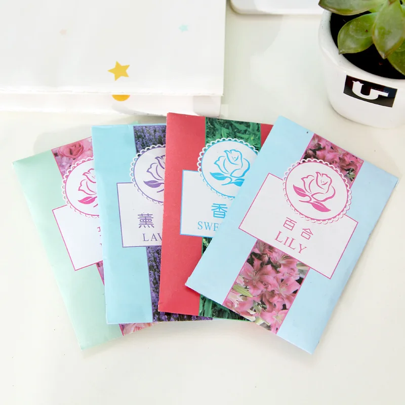 12Pcs/Lot Aromatherapy Natural Smell Incense Wardrobe Sachet Air Fresh Scent Bag Perfume Vanilla Rose Lily Lavender 
12Pcs/Lot Aromatherapy Natural Smell Incense Wardrobe Sachet Air Fresh Scent Bag Perfume Vanilla Rose Lily Lavender