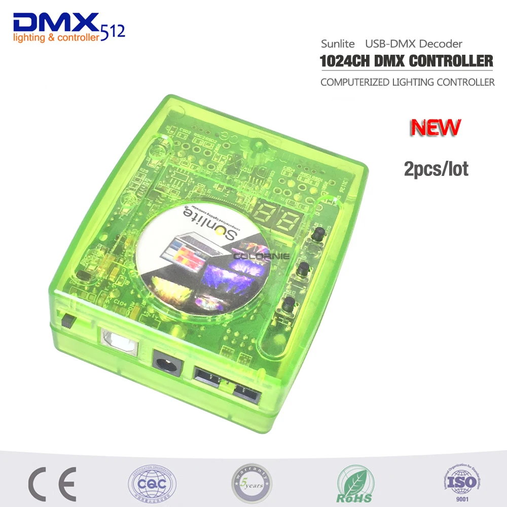 DHL Free shipping 2PCS Sunlite computer dmx controller Intelligent USB DMX Interface 3D software/Scan liberty editor/easy show
DHL Free shipping 2PCS Sunlite computer dmx controller Intelligent USB DMX Interface 3D software/Scan liberty editor/easy show