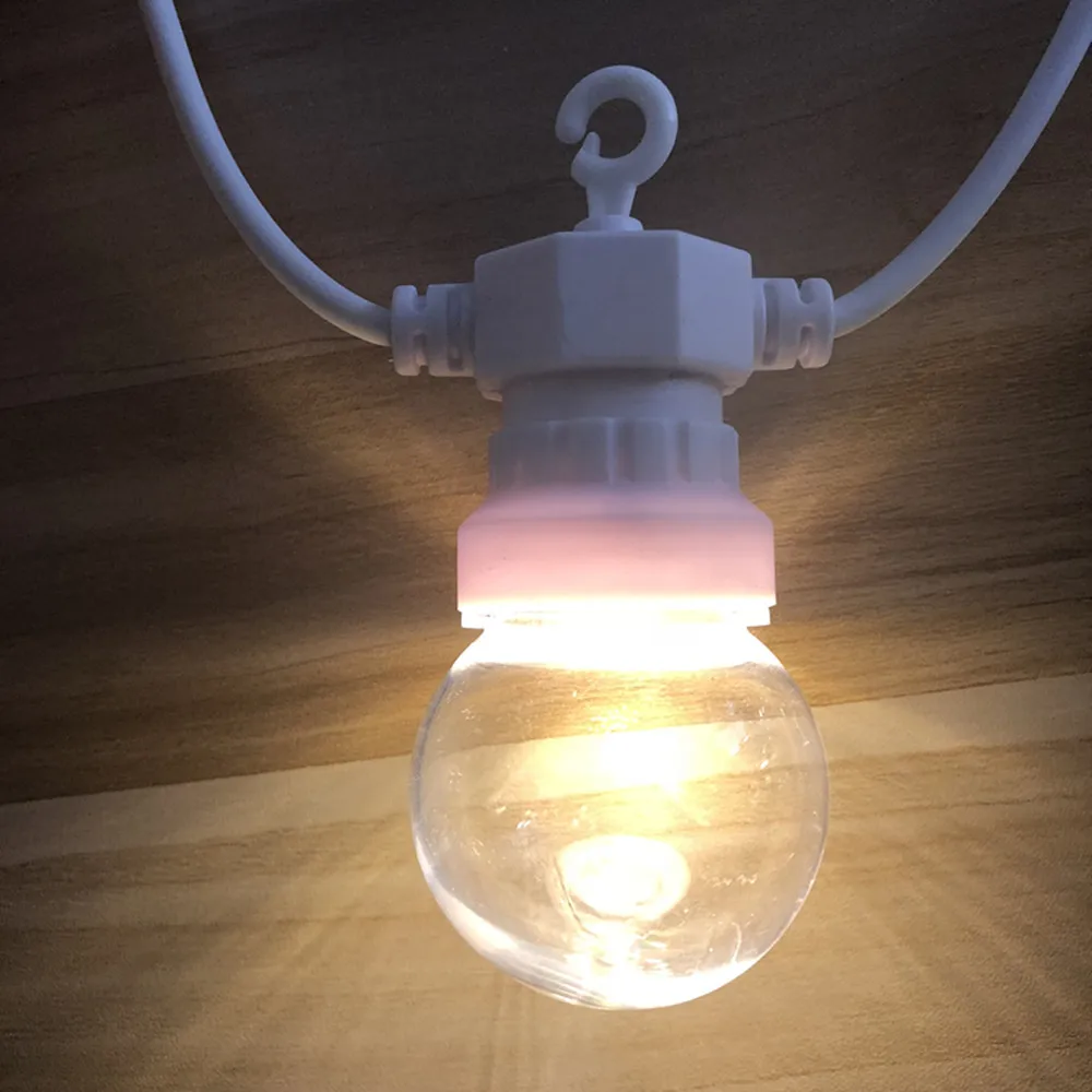 VNL IP65 13M 20X G50 White Cable Clear Globe Ball String Lights Outdoor For Holiday Wedding Christmas New Year Party Decorative
VNL IP65 13M 20X G50 White Cable Clear Globe Ball String Lights Outdoor For Holiday Wedding Christmas New Year Party Decorative