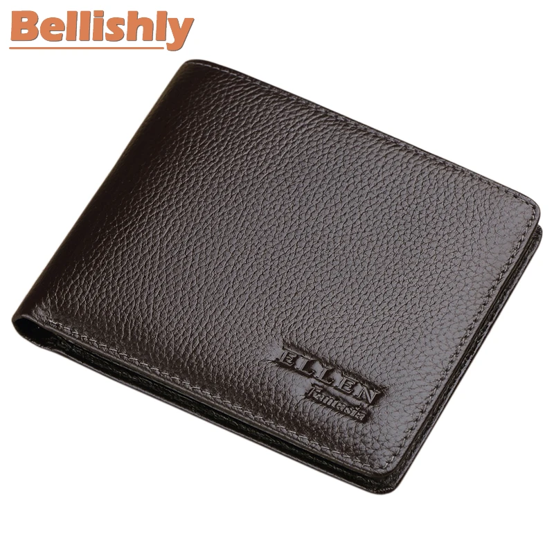 Bellishly Men's Classic Purse Genuine Leather Wallet For Man High Quality Male Short Carteira Boys Teenagers wallets Billfold
Bellishly Men's Classic Purse Genuine Leather Wallet For Man High Quality Male Short Carteira Boys Teenagers wallets Billfold