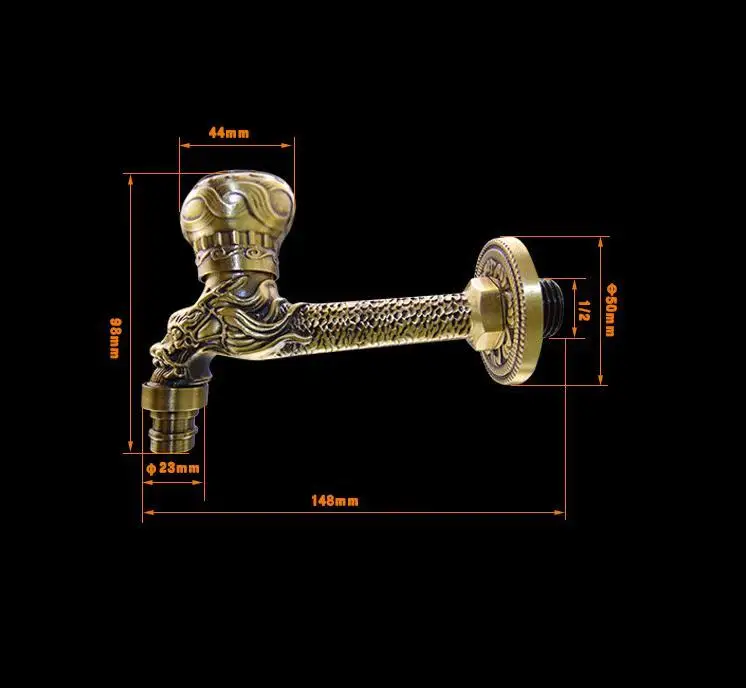 Brass Antique bronze Dragon carved bibcock/Animal shape tap/washing mashine faucet/toilet bibcock,outdoor bibcock/faucet/tap
Brass Antique bronze Dragon carved bibcock/Animal shape tap/washing mashine faucet/toilet bibcock,outdoor bibcock/faucet/tap