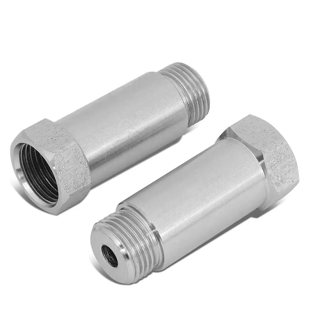 Stainless Steel M18 x 1.5mm Straight O2 Sensor Spacer Adapter Isolator Extender 1-3/8" Universal (Pack of 2)
Stainless Steel M18 x 1.5mm Straight O2 Sensor Spacer Adapter Isolator Extender 1-3/8" Universal (Pack of 2)