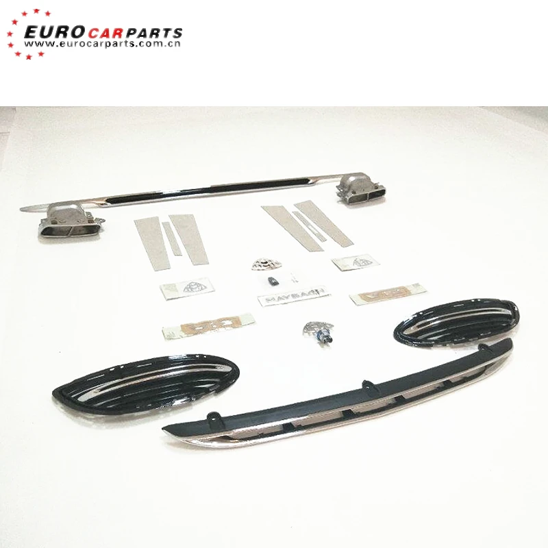 for maybach S600 body kits fit for MB S-class W222 S350 S400 S450 S500 S600 to Mayb style fron lip, cover, diffuser, emblem
for maybach S600 body kits fit for MB S-class W222 S350 S400 S450 S500 S600 to Mayb style fron lip, cover, diffuser, emblem